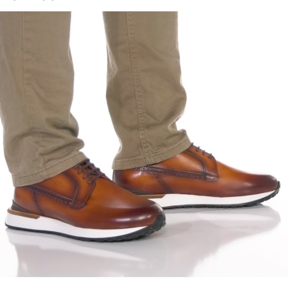 MAGNANNI men 8.5 New
Leiva Plain Toe Derby In Cognac
$395 - Picture 6 of 17